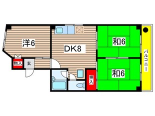 マンション広路の物件間取画像